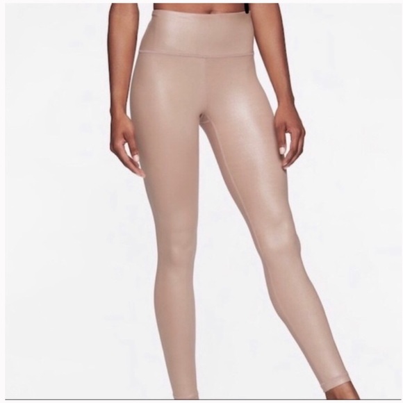 athleta metallic leggings